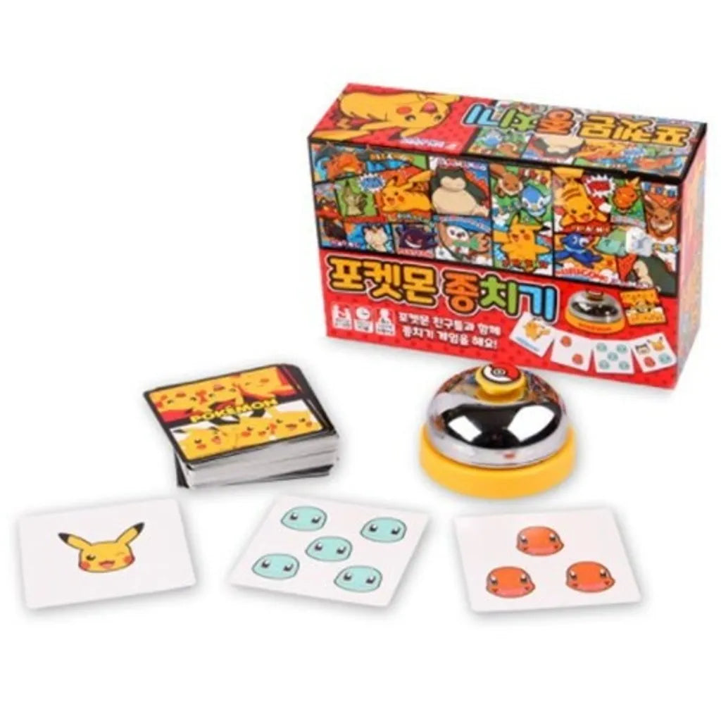 Pokémon - 韓國寶可夢德國心臟病(按鈴卡牌桌遊)
